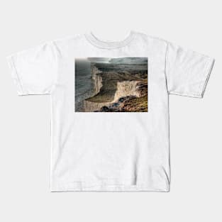 The Seven Sisters, East Sussex UK Kids T-Shirt